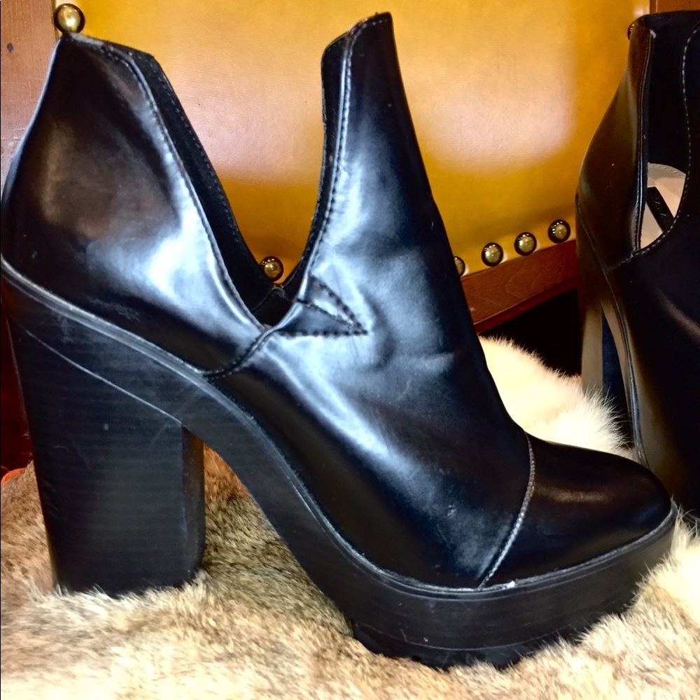 Zara black Trafalug platforms